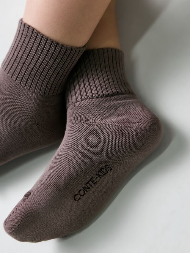 Children's socks CONTE-KIDS TIP-TOP, s.12, 1036 coffee - 4