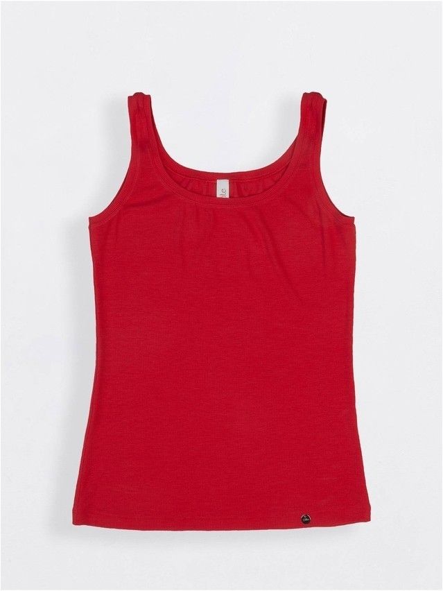 Women's polo neck shirt CONTE ELEGANT LD 716, s.170-100, red - 1