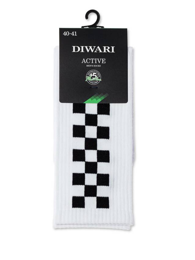 Men's socks DiWaRi ACTIVE, s.25, 139 white - 2