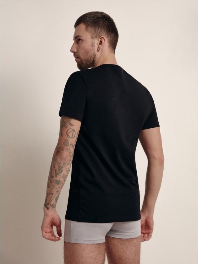 Men's sweatshirt DiWaRi BASIC MF 310-10, s.170,176-100, black - 4