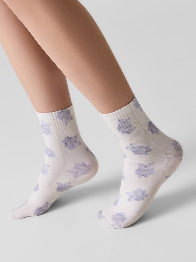 Women's socks CONTE ELEGANT CLASSIC, s.23-25, 1168 beige - 1