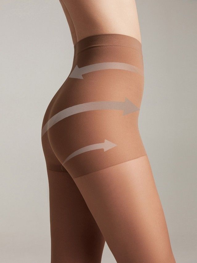 Women's tights CONTE ELEGANT ACTIVE SOFT 20 (euro-envelope),s.2, bronz - 1