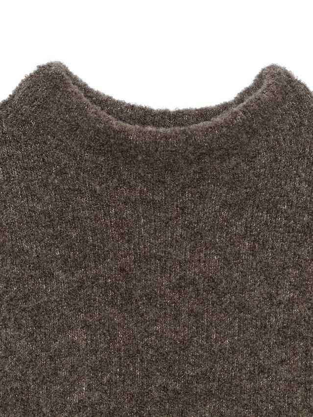 Women's polo neck shirt CONTE ELEGANT LDK120, s.170-84, chocolate tart - 6