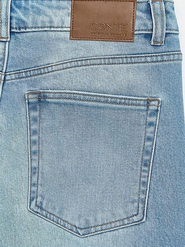 Denim trousers CONTE ELEGANT CON-744, s.170-102, light blue - 11
