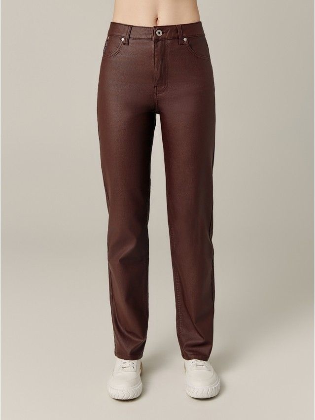 Denim trousers CONTE ELEGANT CON-712, s.170-94, chocolate - 2
