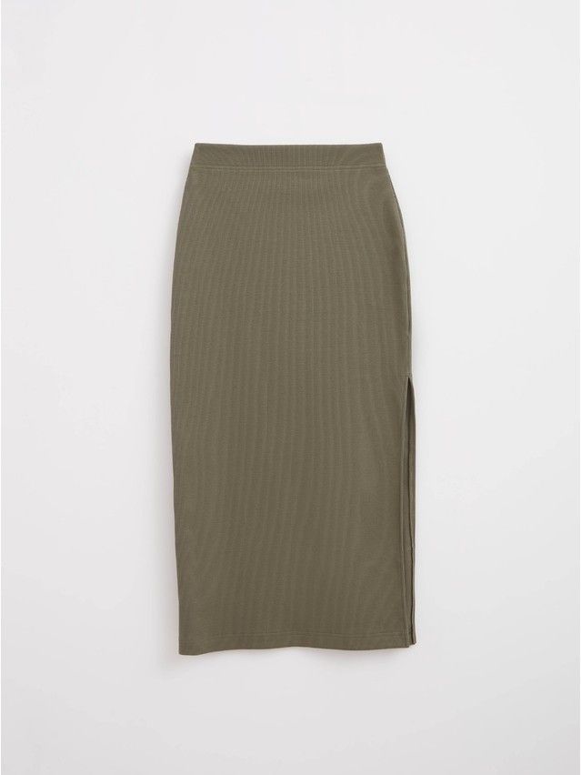 Women's skirt CONTE ELEGANT LU 1853, s.170-90, olive green - 5