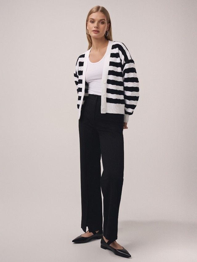 Women's trousers CONTE ELEGANT LBK 2820, s.164-90, black - 1