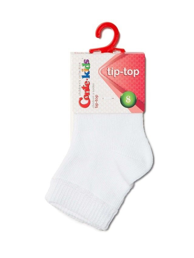 Children's socks CONTE-KIDS TIP-TOP, s.18-20, 000 white - 2