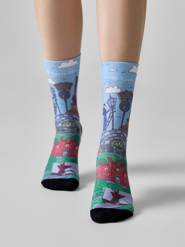 Women's socks CONTE ELEGANT CLASSIC, s.23-25, 1207 multicolor - 2