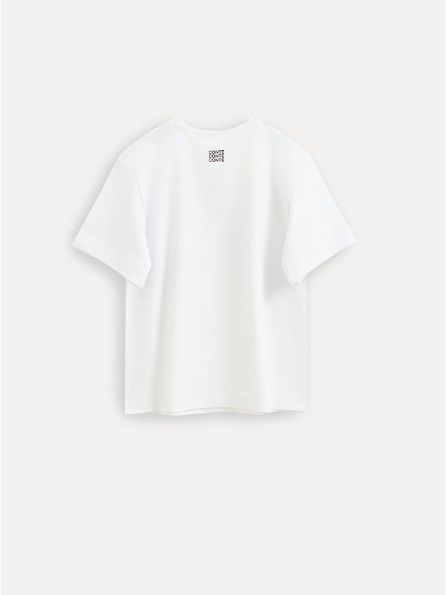 Women's polo neck shirt CONTE ELEGANT LD 3029, s.170-92, white-work - 8