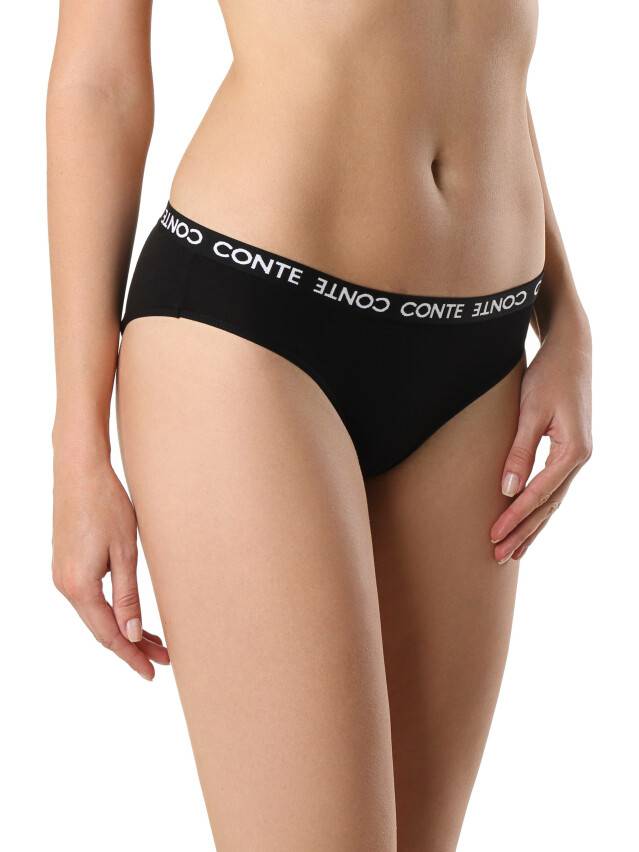Women's panties CONTE ELEGANT ULTIMATE COMFORT LHP 997, s.90, black - 1