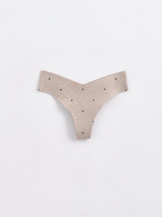 Women's panties CONTE ELEGANT INVISIBLE LBR 1226, s.90, cappuccino-white - 1