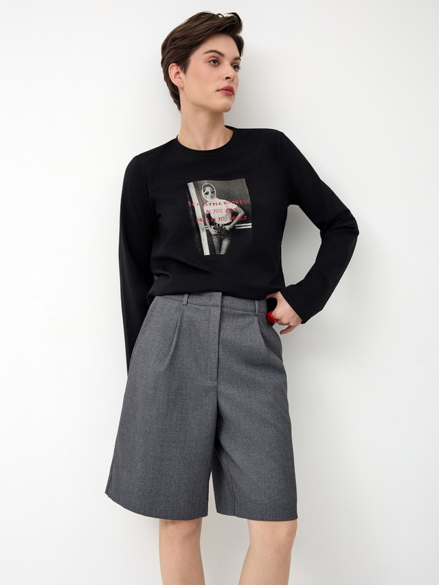 Women's shorts CONTE LS 3263, s.170-84-90, graphite - 8