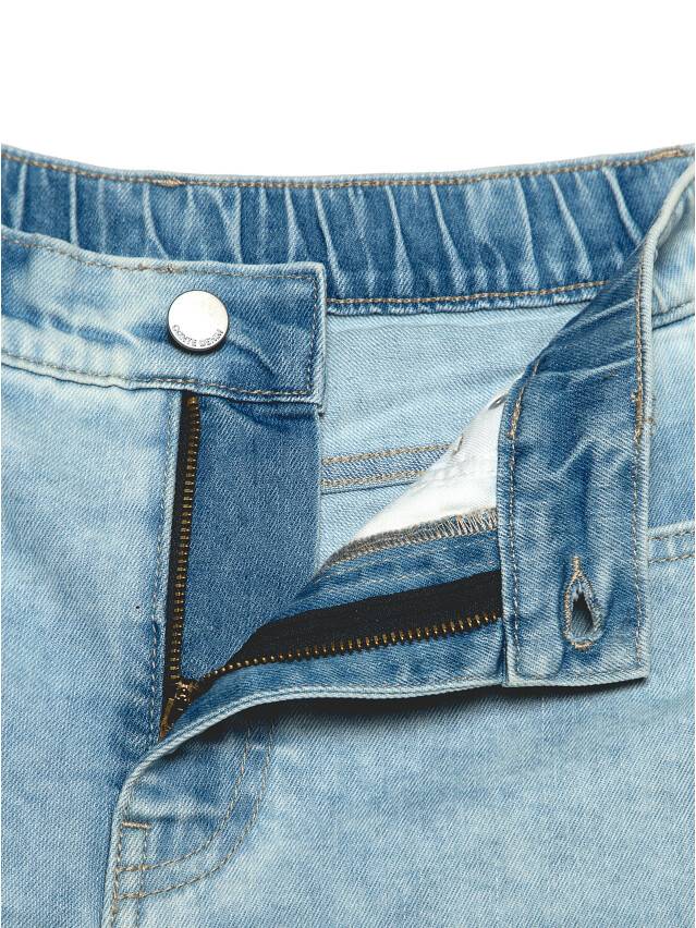 Denim shorts CONTE ELEGANT CON-334, s.170-94, light blue - 11