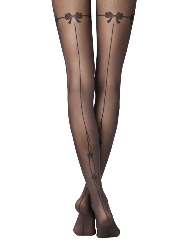 Women's tights CONTE ELEGANT MISTERY, s.2, mocca - 1