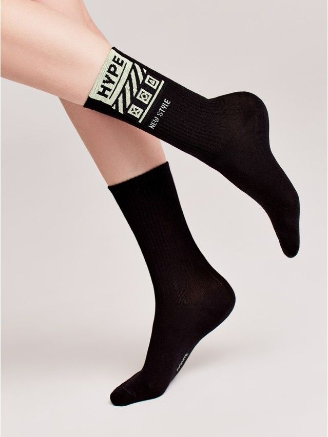 Women's socks CONTE ELEGANT ACTIVE, s.23, 487 black - 1