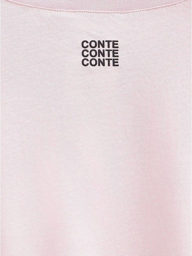 Women's polo neck shirt CONTE ELEGANT LD 2711, s.170-92, pink-lips - 9
