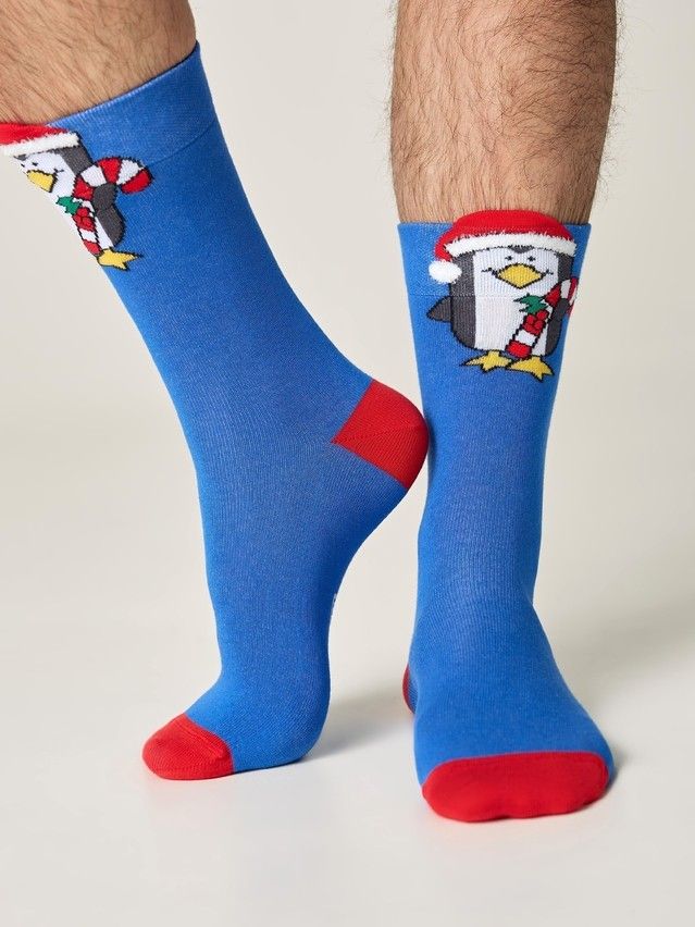 Men's socks DIWARI NEW YEAR, s.27-29, 631 dark blue - 3