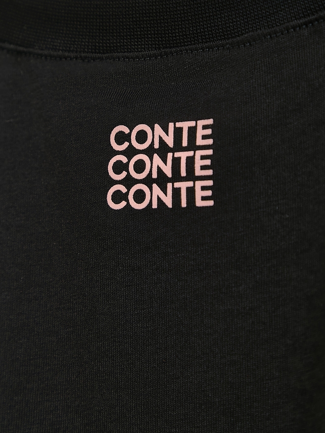 Women's polo neck shirt CONTE ELEGANT LD 3036, s.170-92, black-cat club - 6