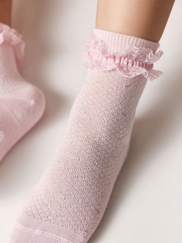 Children's socks CONTE-KIDS TIP-TOP, s.21-23, 081 light pink - 3
