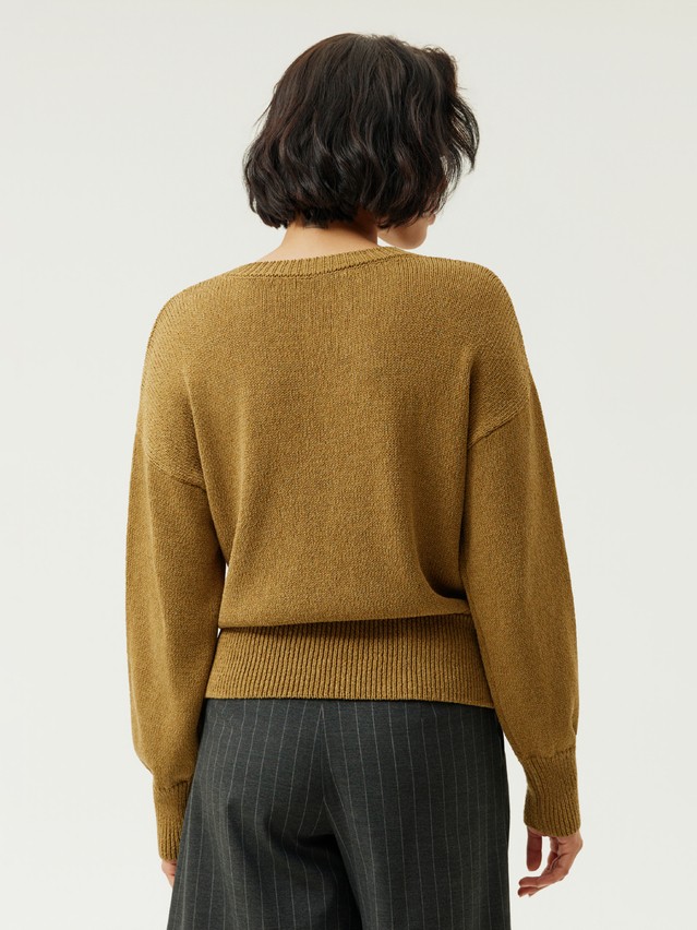 Women's pullover CONTE LDK25163, s.170-84, khaki - 6