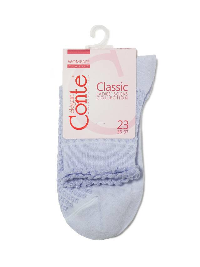 Women's socks CONTE ELEGANT CLASSIC, s.23, 055 pale violet - 3
