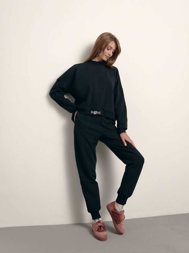 Women's trousers CONTE ELEGANT LBK 1710, s.170-102, black - 3