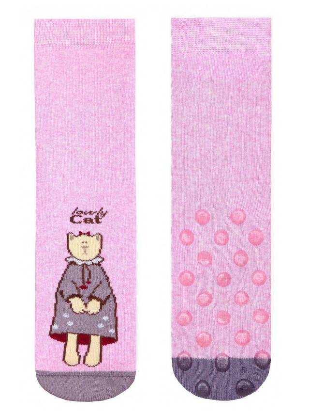 Children's socks CONTE-KIDS CHEERFUL LEGS, s.27-29, 292 light pink - 4