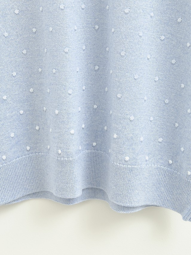 Women's pullover CONTE ELEGANT LDK24110, s.170-84, blue melange - 8