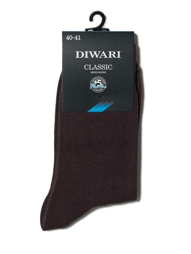 Men's socks DiWaRi CLASSIC, s. 40-41, 000 chocolate - 2