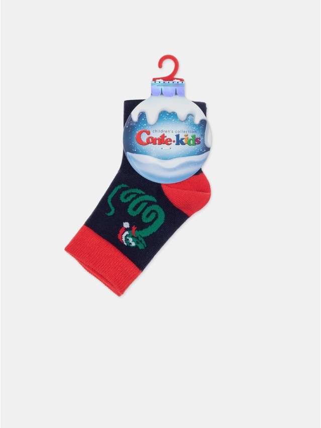 Children's socks CONTE-KIDS NEW YEAR, s.13-14, 165 navy - 6