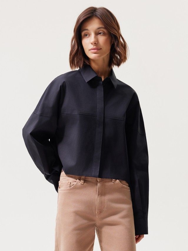Women's shirt CONTE LRU 3737, s.170-88-94, black - 3