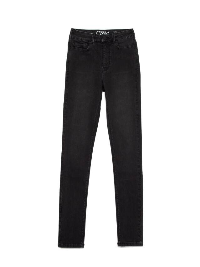Denim trousers CONTE ELEGANT CON-355, s.170-102, washed black - 6