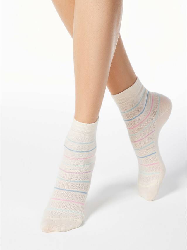 Women's socks CONTE ELEGANT CLASSIC, s.23, 088 cappuccino - 1