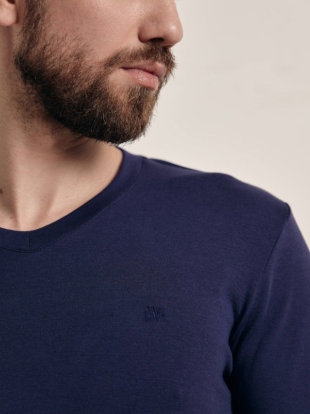 Men's polo neck shirt DiWaRi MD 696, s.170,176-100, navy - 3