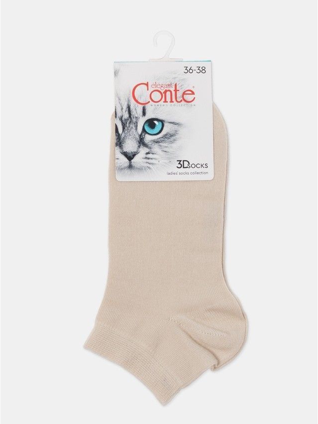 Women's socks CONTE ELEGANT 3DSOCKS, s.23-25, 000 beige - 13