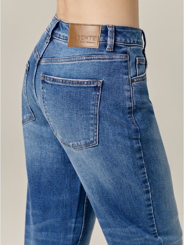 Denim trousers CONTE ELEGANT CON-666, s.170-102, blue - 9