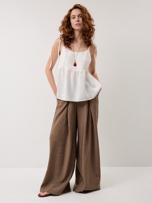 Women's trousers CONTE LBK 3429, s.170-84-90, chocolate - 1