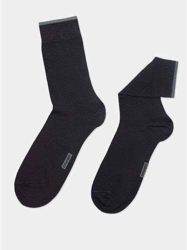 Men's socks DiWaRi CLASSIC (3 pairs),s. 40-41, 000 black - 3
