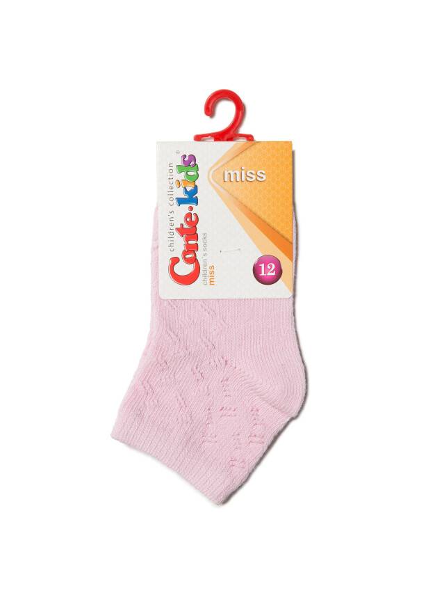 Children's socks CONTE-KIDS MISS, s.12, 113 light pink - 2