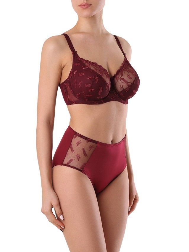 Bra CONTE ELEGANT RENDEZVOUS RB6013, s.75D, wine-coloured - 2
