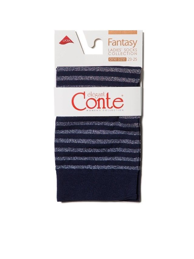 Women's socks CONTE ELEGANT FANTASY 16С-126СП, s.23-25, marino - 3