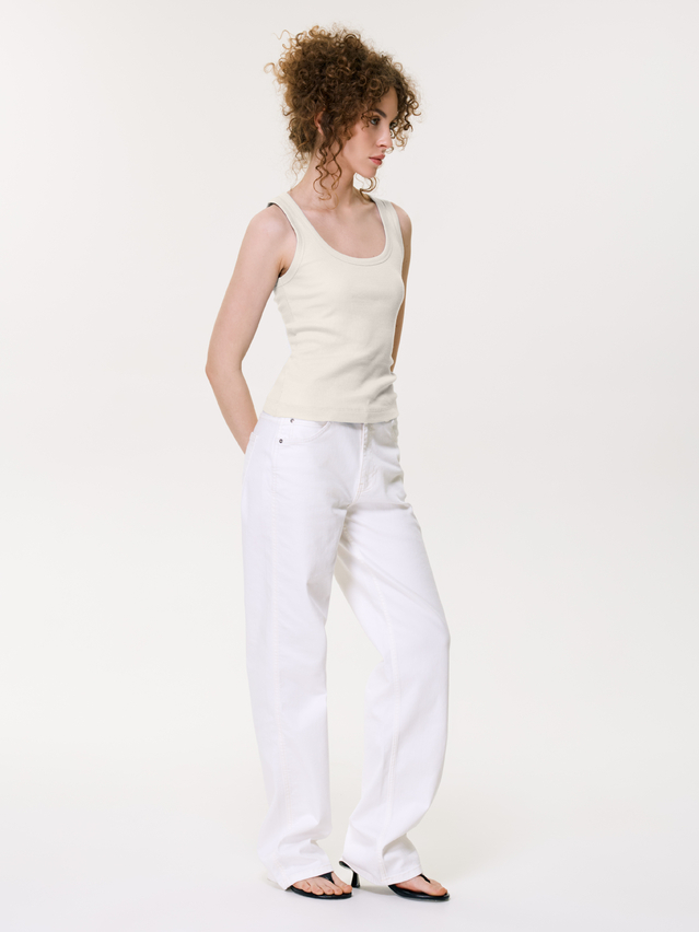 Women's tank top CONTE ELEGANT BASIC COLLECTION LM 5021, s.170-84, ecru - 3