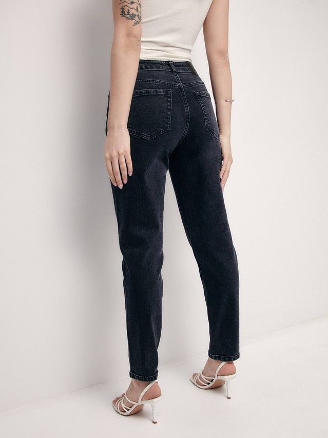 Denim trousers CONTE ELEGANT CON-449, s.170-102, washed black - 3