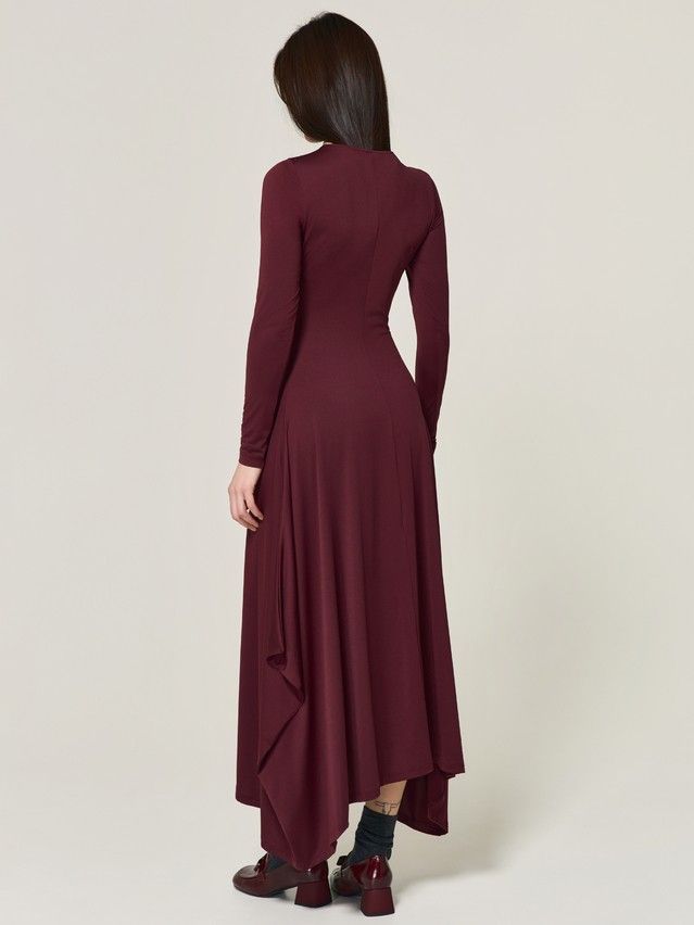 Women's gown CONTE LPL 3493, s.170-84-90, burgundy - 4