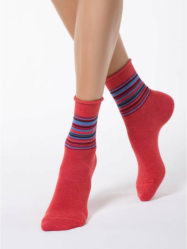 Women's socks CONTE ELEGANT COMFORT, s.23, 027 red - 1