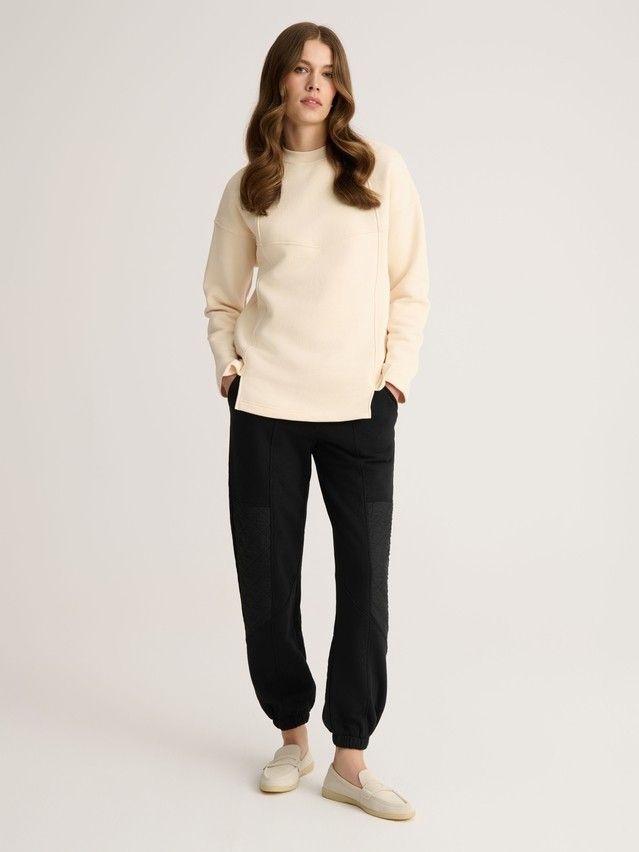 Women's trousers CONTE ELEGANT LBK 2843, s.170-102, black - 1