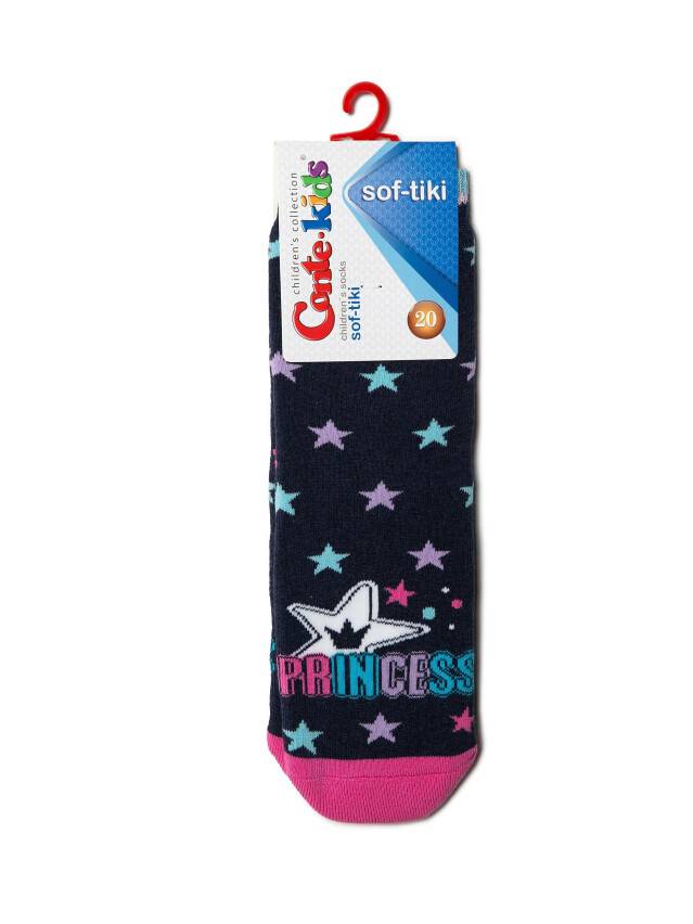 Children's socks CONTE-KIDS SOF-TIKI, s.33-35, 418 navy - 2