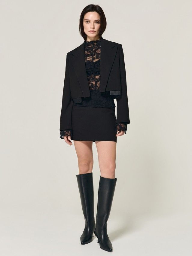 Women's jacket CONTE LJ 3391, s.170-84-90, black - 3