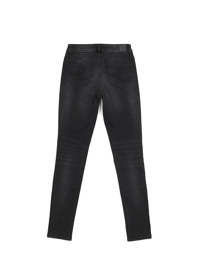 Denim trousers CONTE ELEGANT CON-100, s.170-90, black - 4